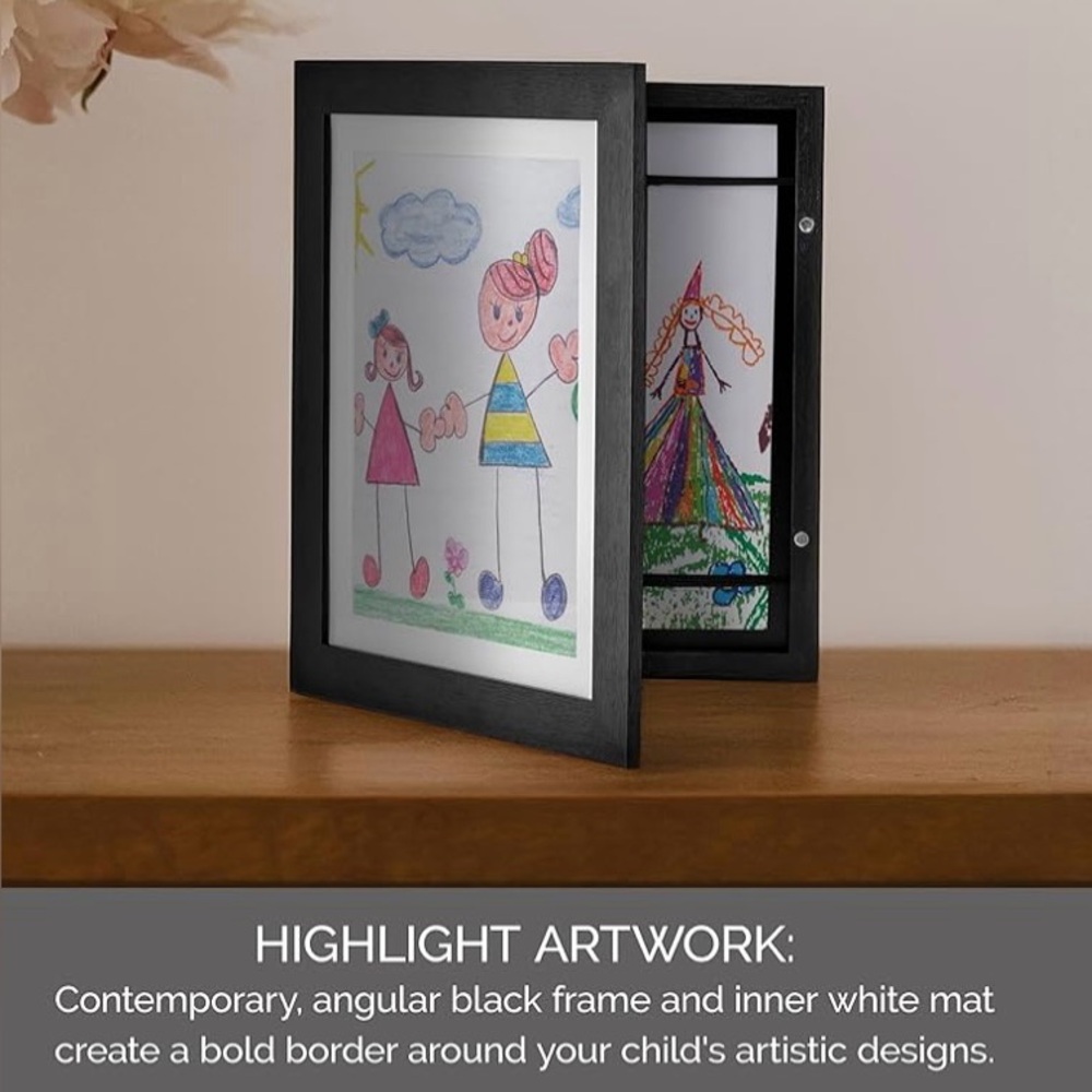 NEW NWT MELANNCO 12x14 Art Frame Changeable Front Loading Painting Drawing Photo - Picture 5 of 8